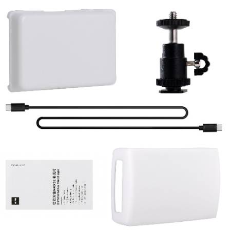 Zhiyun Fiveray M40 SE Combo - kieszonkowy panel, lampa LED, Bi-Color - akcesoria w zestawie
